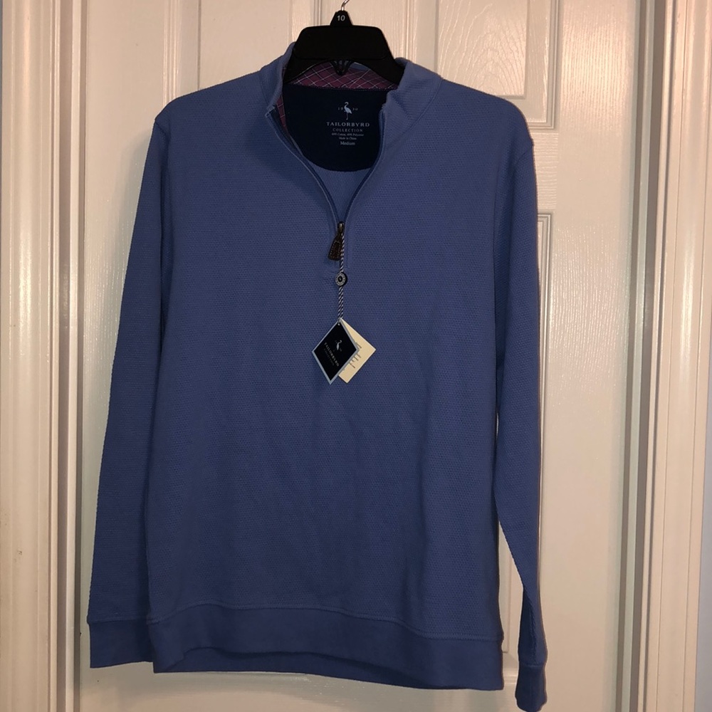 New Tailorbyrd Modern Quarter-Zip Sweater